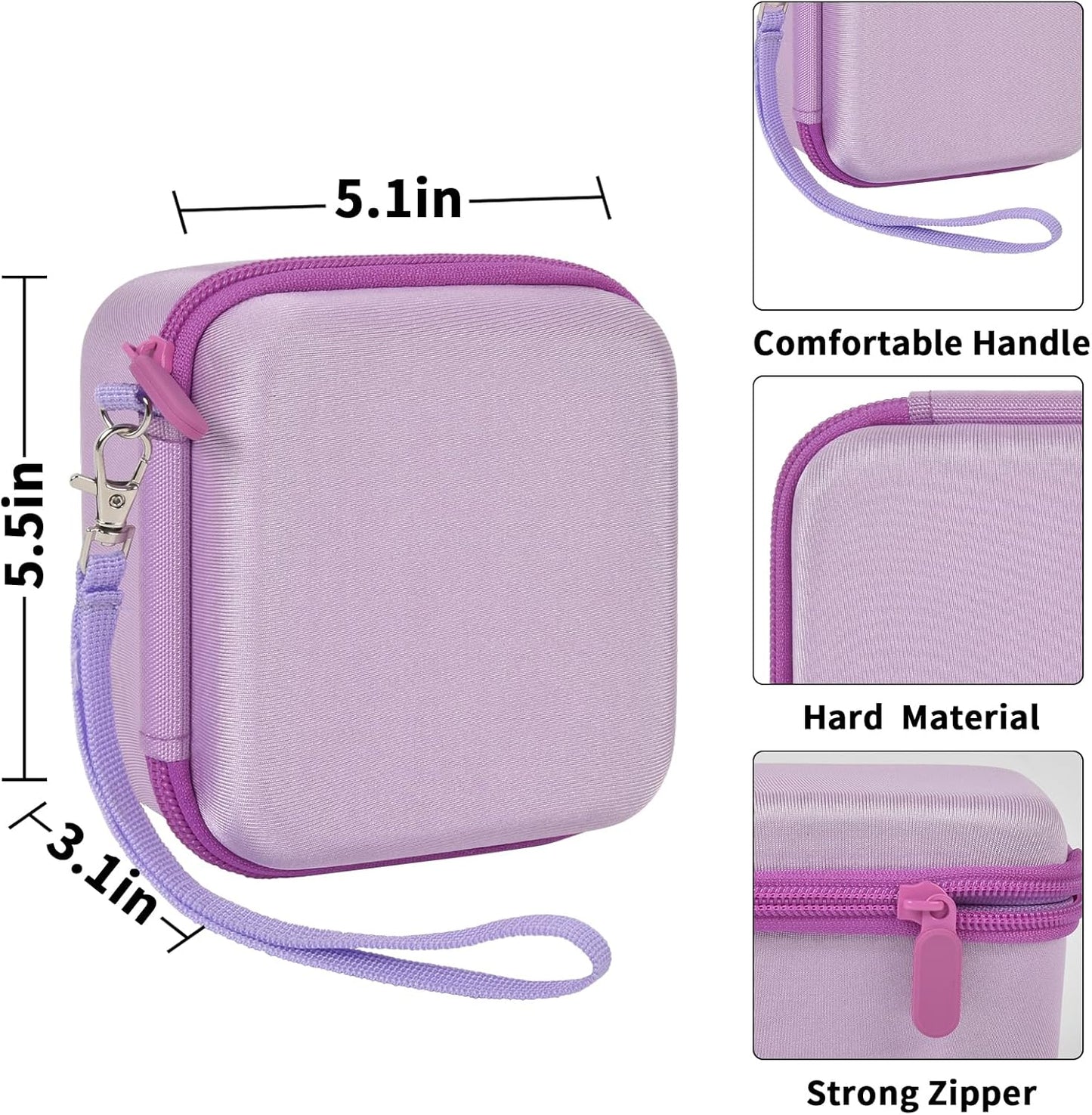 Print Camera Case Compatible with for Dylanto for GKTZ for ETIKEZ for Dafotil for Careenoah