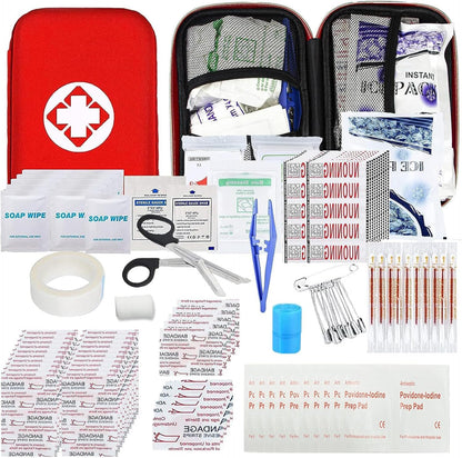 275Pcs Survival Gear Home Travel Size Small Emergency Kit Tactical Hiking EVA Camping Essentials