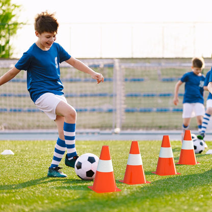 9 inch Traffic Safety Cones with Reflective Collars Orange Construction Cones Parking Cones