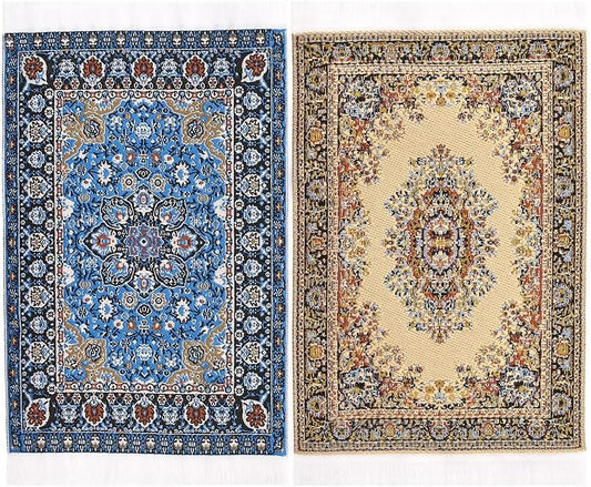 Dollhouse Accessories Vintage of Carpet for Dollhouse Furniture on 1/12 Scale and 3” - 12” Dolls