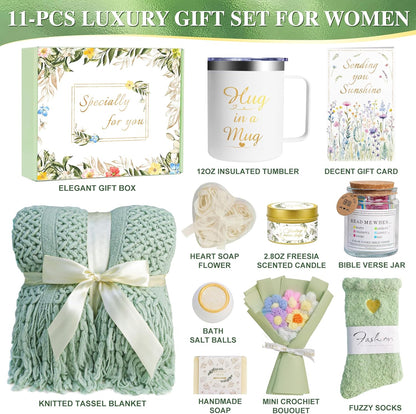 Gifts for Her Women Girlfriend Wife Daughter 11 Pcs Birthday Gifts for Women Mom Her Best Friend Sister Grandma