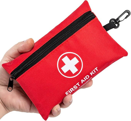 140 Piece Small First Aid Medical Kit for Car Home Office Travel Camping Sports Outdoor