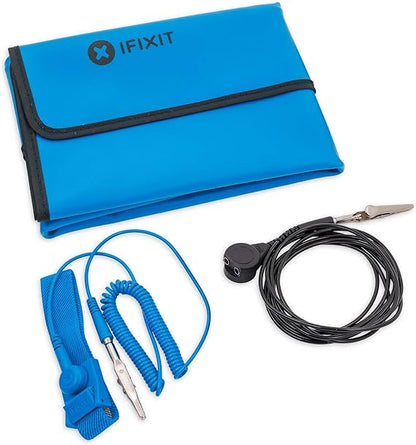 Portable Anti-Static Mat - ESD Pad Wrist Strap Grounding Cord for Electronics Repair