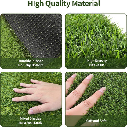 Artificial Grass Table Runner 12x35 Inches Turf Table Runner for Golf Football and Easter Party Indoor Outdoor Grass Table