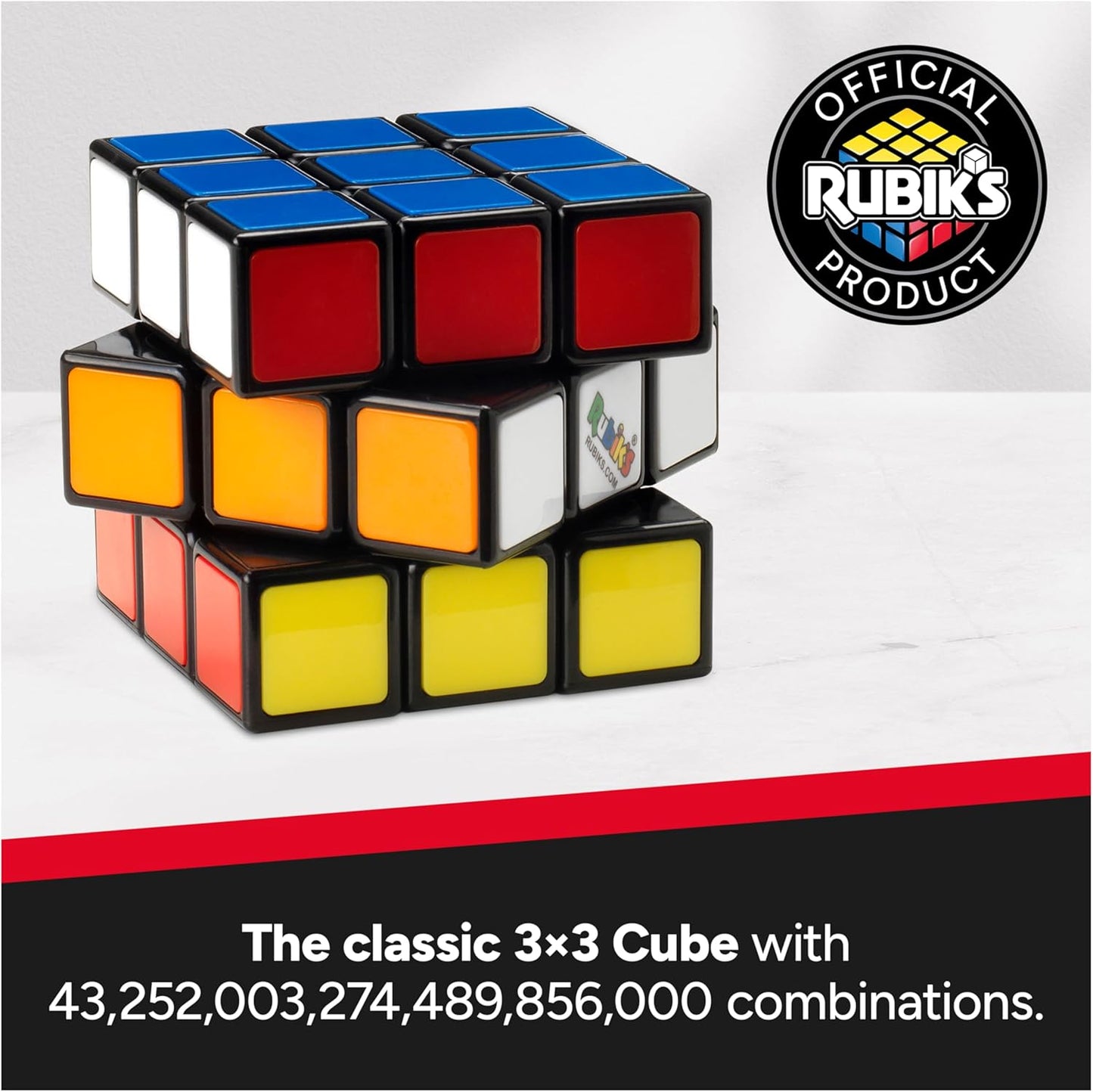 The Original 3x3 Cube Problem-Solving Brain Teaser Color-Matching Puzzle Fidget Toy Sensory Puzzle Easter