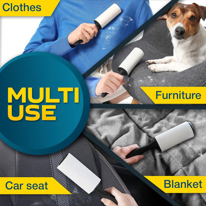 Lint Rollers for Pet Hair Sticky Remover for Couch Clothes Furniture and Carpet Dog Hair Remover Cat Hair