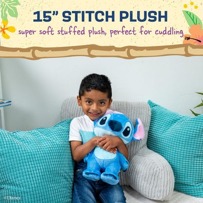 Stitch Soft Huggable Stuffed Animal Cute Plush Toy for Toddler Boys and Girls