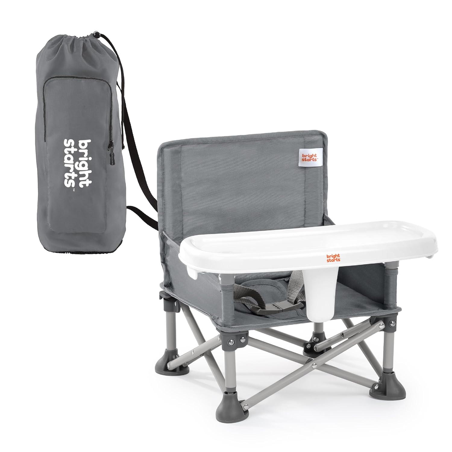 N Sit Portable Booster Indoor Outdoor Use Floor Seat with Feeding Tray ...