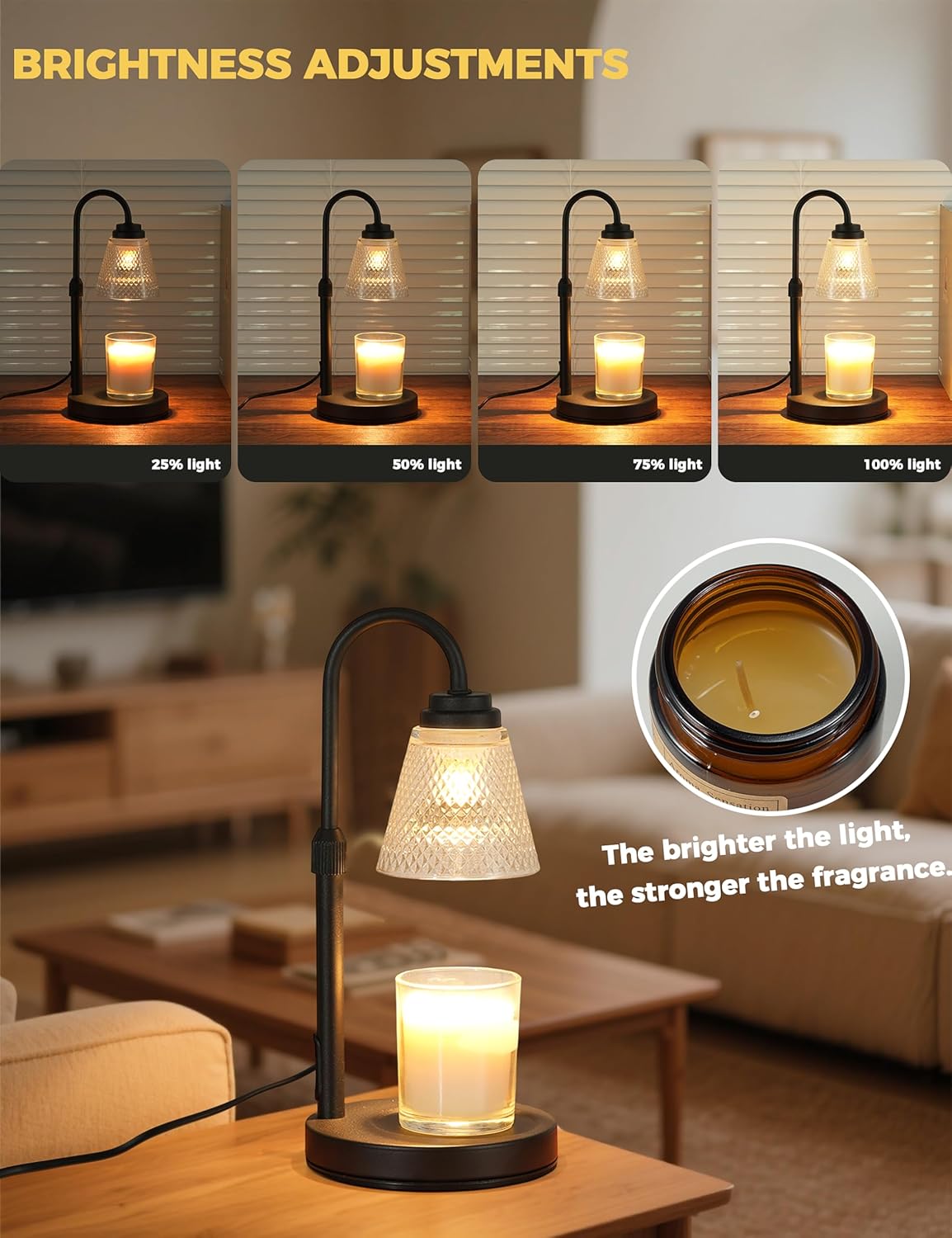 Warmer Lamp with Timer Dimmer Birthday Gifts for Mom Women Friend Sister, House Warming Gifts