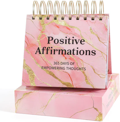 Daily Flip Calendar with Inspirational Quotes Motivational Perpetual Calendar Desk Office Home Decor