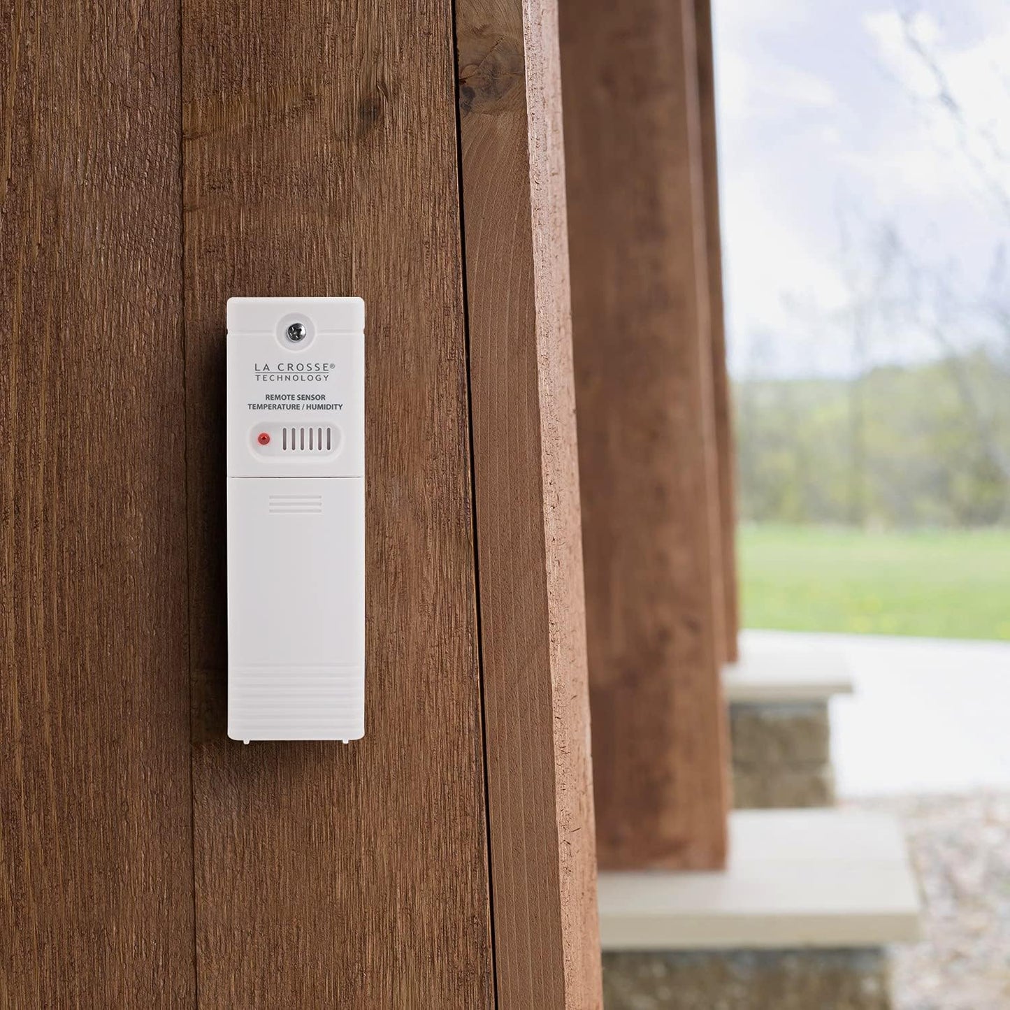Wireless Outdoor Temperature & Humidity Sensor  Wall Mounted Accurate Weather Resistant