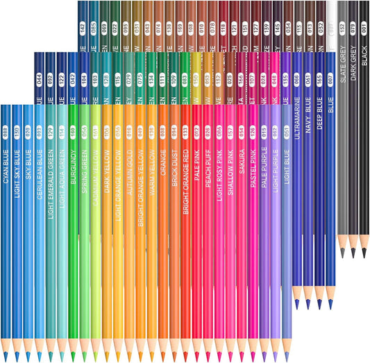 80 Colored Pencils Colored Pencils for Adult Coloring Soft Core Color Pencil Drawing Supplies for Adults Kids