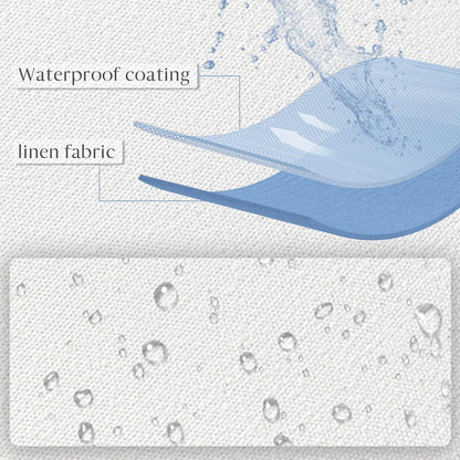 Outdoor Pillows 18 x 18 Pillow Inserts Set of 4 Waterproof Throw Pillow Inserts Hypoallergenic for Patio Water Resistant