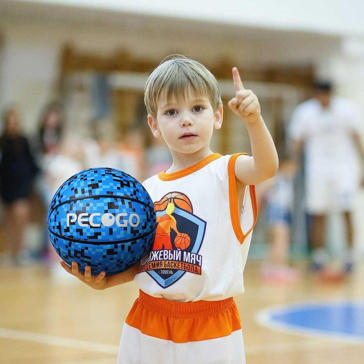 Rubber Basketball Outdoor Indoor Mens Basketball Ball Size 3 for Kids Youth Teen Boys and Girls Gift