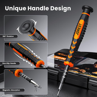 59Pcs Small Precision Screwdriver Set with Torx T5 T6 T8 Mini Repair Tool Kit for Macbook Computer Laptop