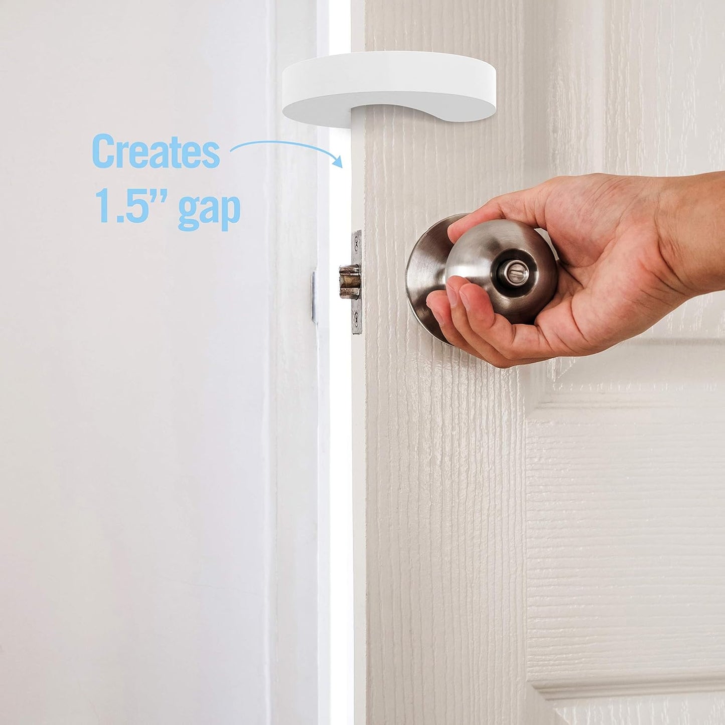 Door Pinch Guard and Door Slam Stopper 6pk. Use Safety Door Guard Made of Soft Foam