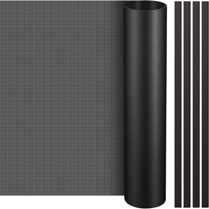 1 Pcs 1000 x 300 mm DIY PC Case Dust Filter PC Fan Mesh Filter Air Vent Covers PVC Dustproof Cover with Magnetic Strip