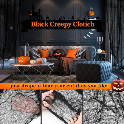 30×72inch Halloween Decorations Clearance Creepy Spooky Halloween Decorations