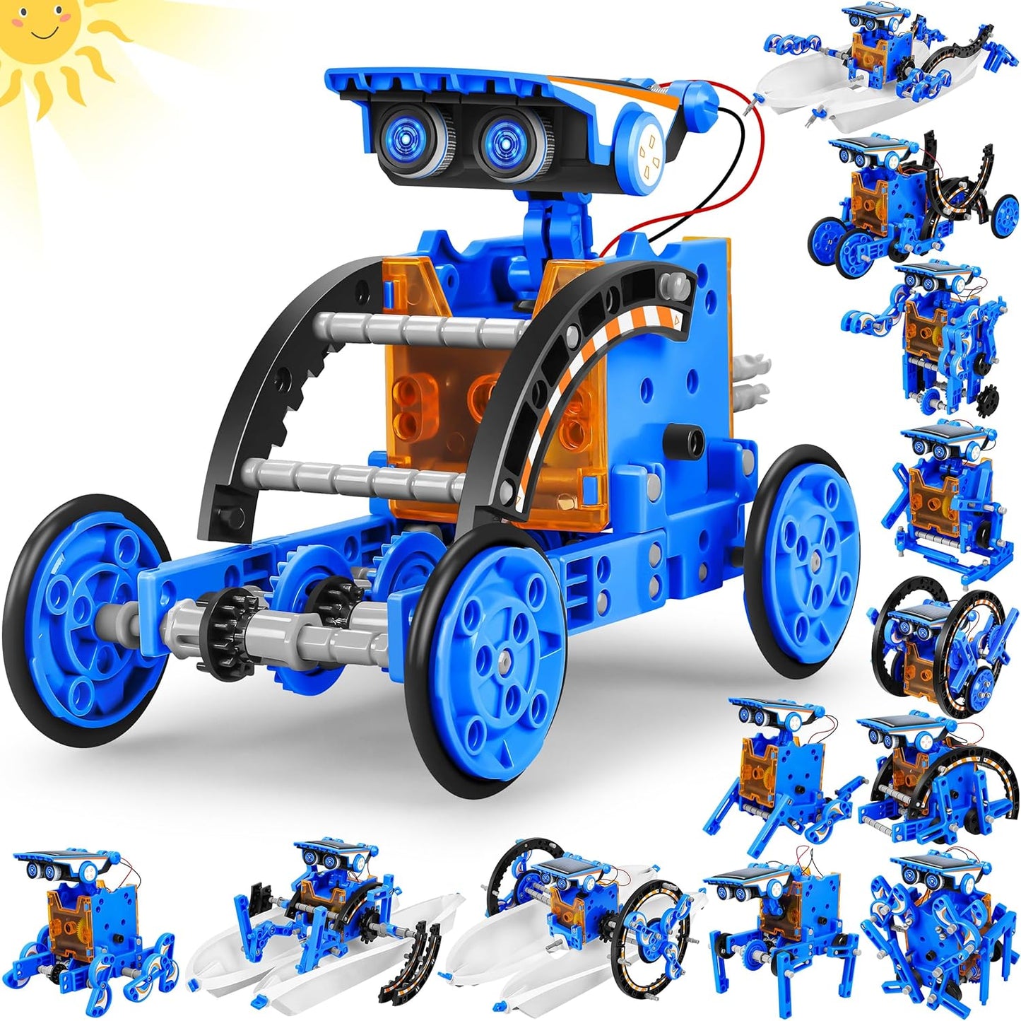 Education Solar Power Robots Toys for Boys Age 8+  Educational Toy DIY Science Kits for Kids