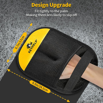 Pet Hair Removal Glove for Dogs & Cats Newly Upgraded Reusable Electrostatic Pet Hair Glove, Magic Brush