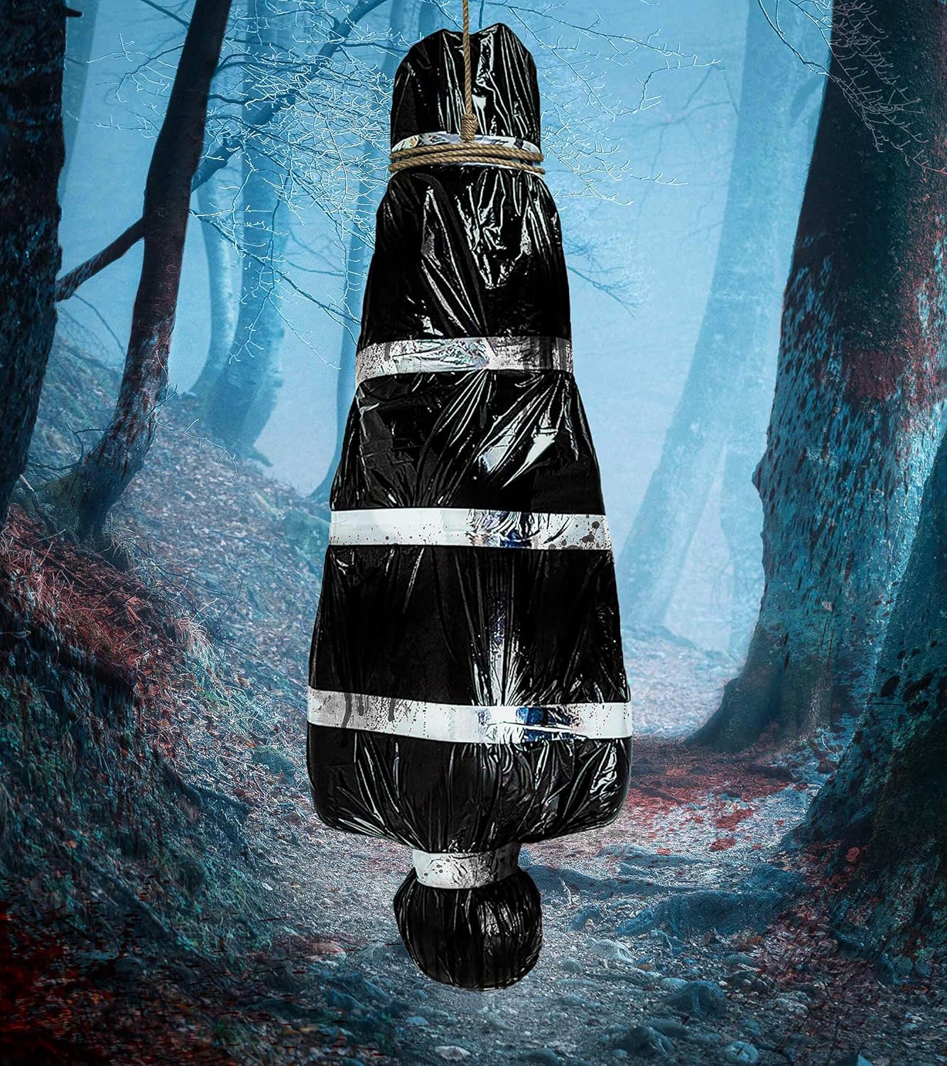 5ft  Haunted Creepy House Halloween Decor,Scary Halloween Decorations Outdoor Clearance, Outdoor Halloween Inflatables