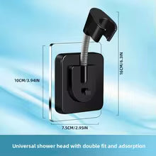 Shower Head Suction Cup Holder, Vacuum Adsorption Waterproof & Moisture - Proof