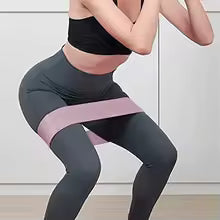 Hip Resistance Bands Anti-Slip Stretch Fitness Strips Portable Glute Thigh Elastic Bands Yoga Gym