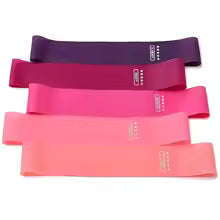 Yoga Resistance Band  TPE Material Soft & High Elasticity, for Yoga & Glute Squats, Durable