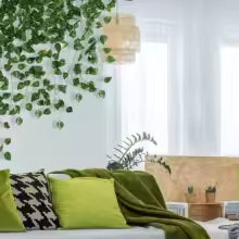 12 pcs Artificial Ivy Leaves Garland for Weddings, Parties, and Home Decor - Realistic Greenery Hanging Plant Vine