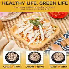 Kitchen Chicken Shredder Non-Slip Meat Grinders For Pork Beef Cooked Chicken Breasts Vegetable
