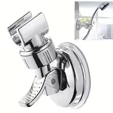 Suction Cup Shower Head Holder – Stainless Steel, No Drilling, Easy Installation