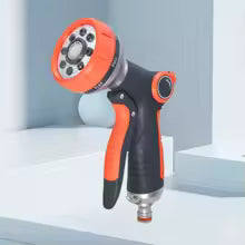 Garden Hose Nozzle Ergonomic Car Water Washer with 5 Spray Patterns High Pressure Nozzle Sprayer for Gardening