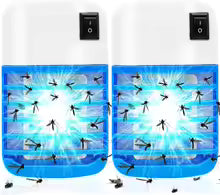 Plug in Bug Zapper Indoor Flying Insect LED Trap Eco-friendly Household Summer Electric Mosquito Bug Insect Killer
