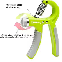 1 Pcs 5-60KG Adjustable Hand Trainer Gym Fitness Training Hand Grip Exerciser Wrist Finger Rehabilitation