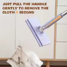 Paper Towel Replacement Mop Wet And Dry Use Strong Stick Mop For Window Floor Home Cleaning