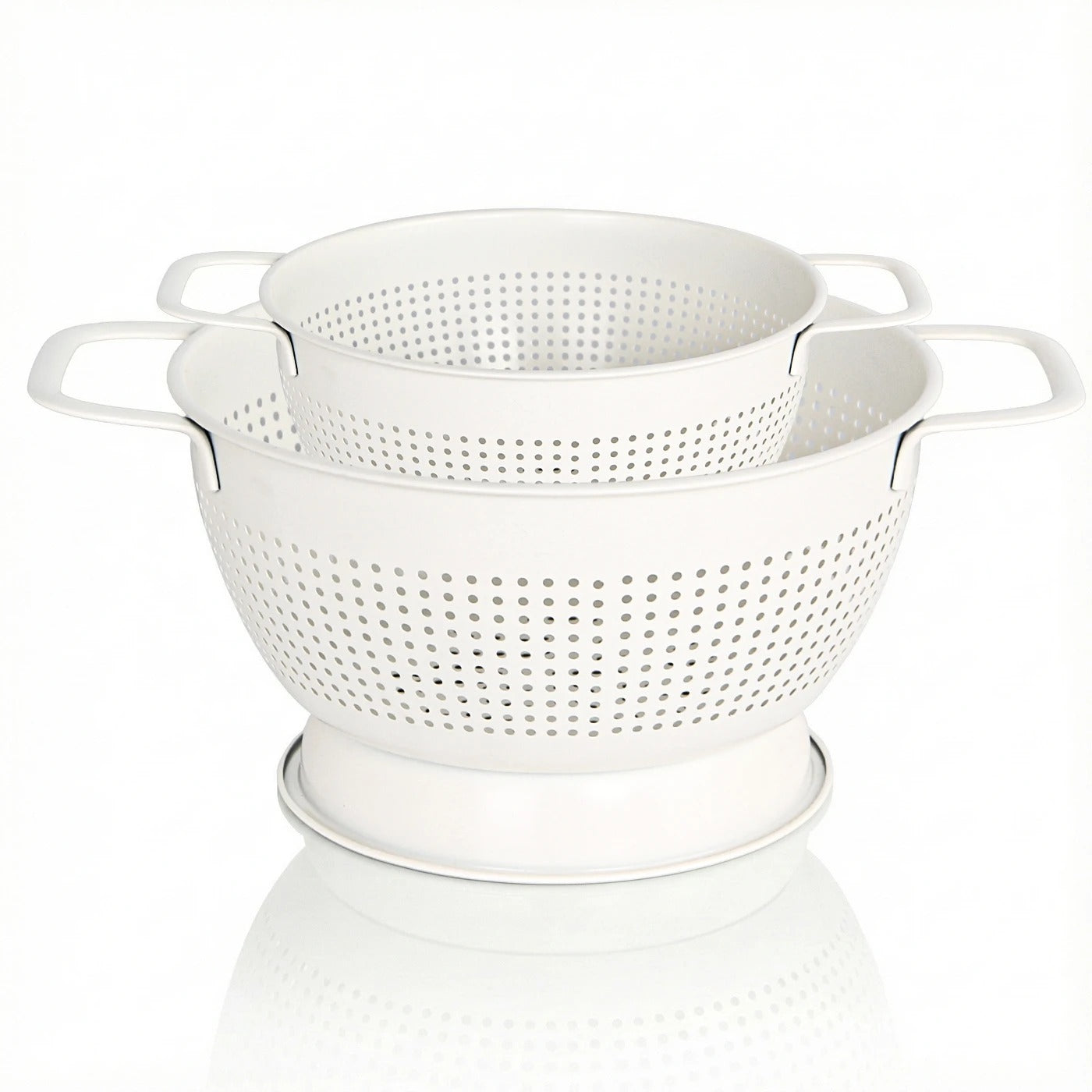Stainless Steel Mesh Strainer Basket with Handle Fruit Rice & Veggie Washing Colander Kitchen Drain Tool
