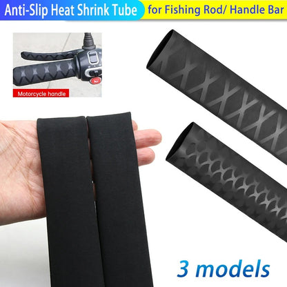 Fishing Rod Anti-Slip Heat Shrink Tube Dia. 15mm DIY Insulation Sleeve Handle Bar Wrap Cover