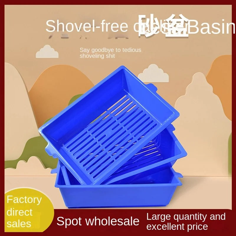 Plastic Extra Large Cat Litter Box Extra-Large Anti-Splash Extra-Large And Huge Cat Litter Box