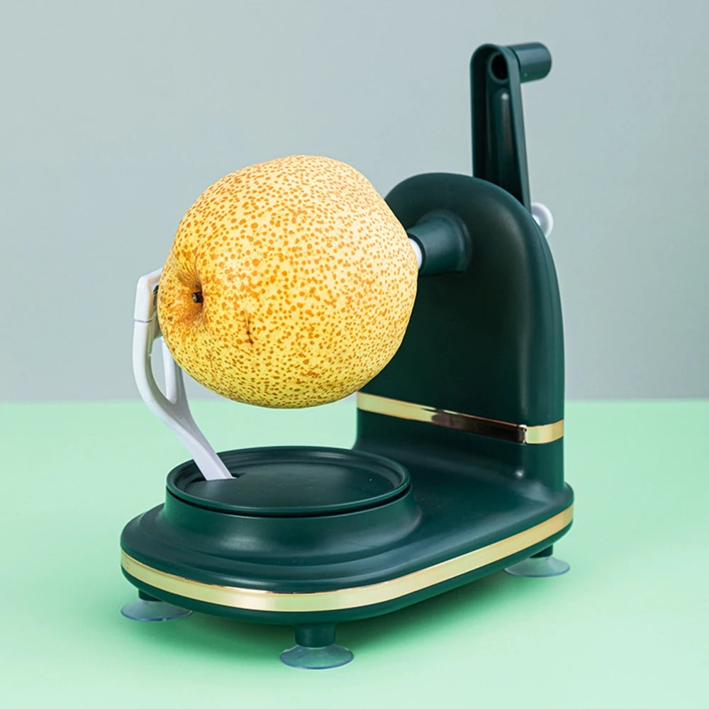 Kitchen Peeler Hand-cranked Manual Fruit Peeler Apple Pear Slicing Tool With Fruit Divider