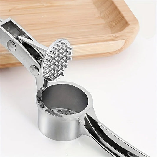 Commercial Heavy Duty Garlic Press & Multi-Tool 18cm Aluminum for Restaurant