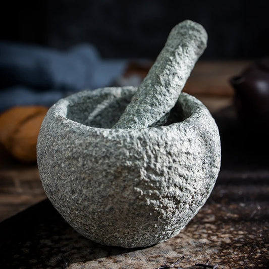 Pestle Natural Stone Handmade Zen Premium Tea Pet Spice Grinder Chinese Tea Ceremony Home Kitchen