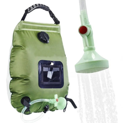 20L outdoor camping shower bag solar thermal portable shower bag outdoor shower bag shower packaging