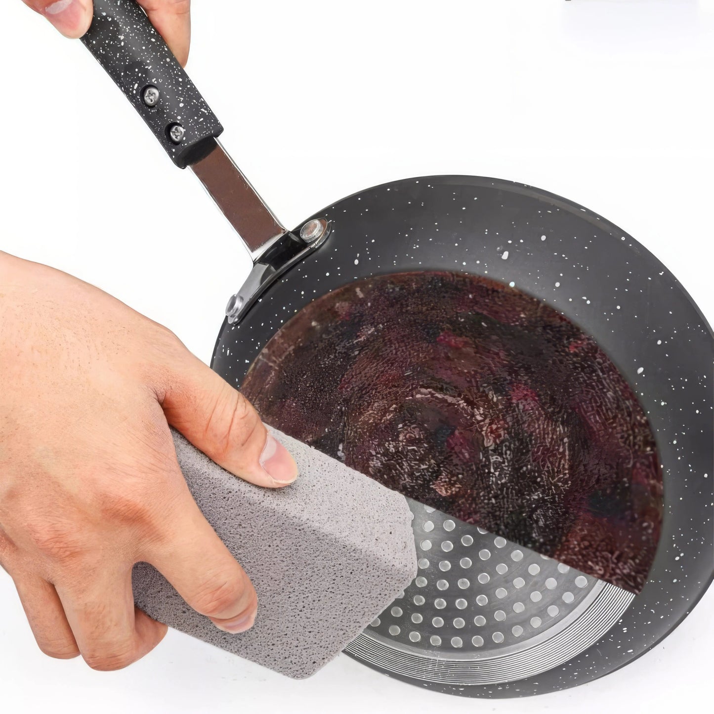 1 Piece of Cleaning Pumice Easy To Clean and Remove Oil Stains Suitable for Daily Household
