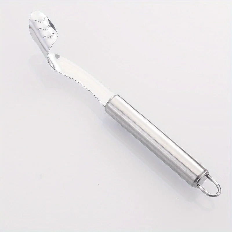 Stainless Steel Pepper Corer & Seed Remover Multifunctional Kitchen Tool for Effortless Peeling