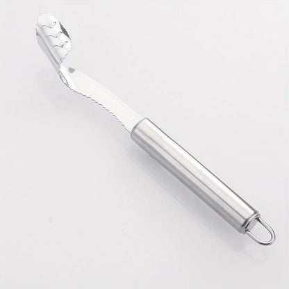 Stainless Steel Pepper Corer & Seed Remover Multifunctional Kitchen Tool for Effortless Peeling