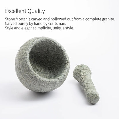 Pestle Natural Stone Handmade Zen Premium Tea Pet Spice Grinder Chinese Tea Ceremony Home Kitchen