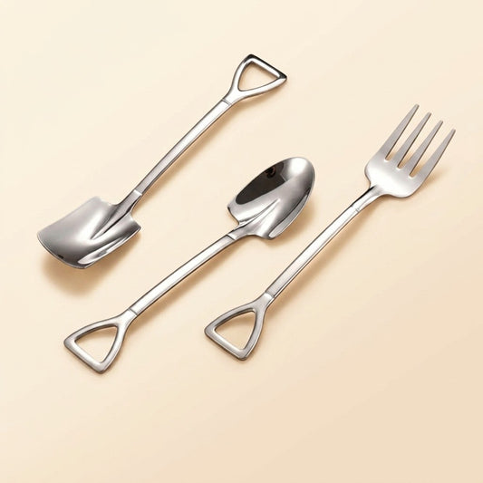 9Pcs Stainless Steel Dessert Forks