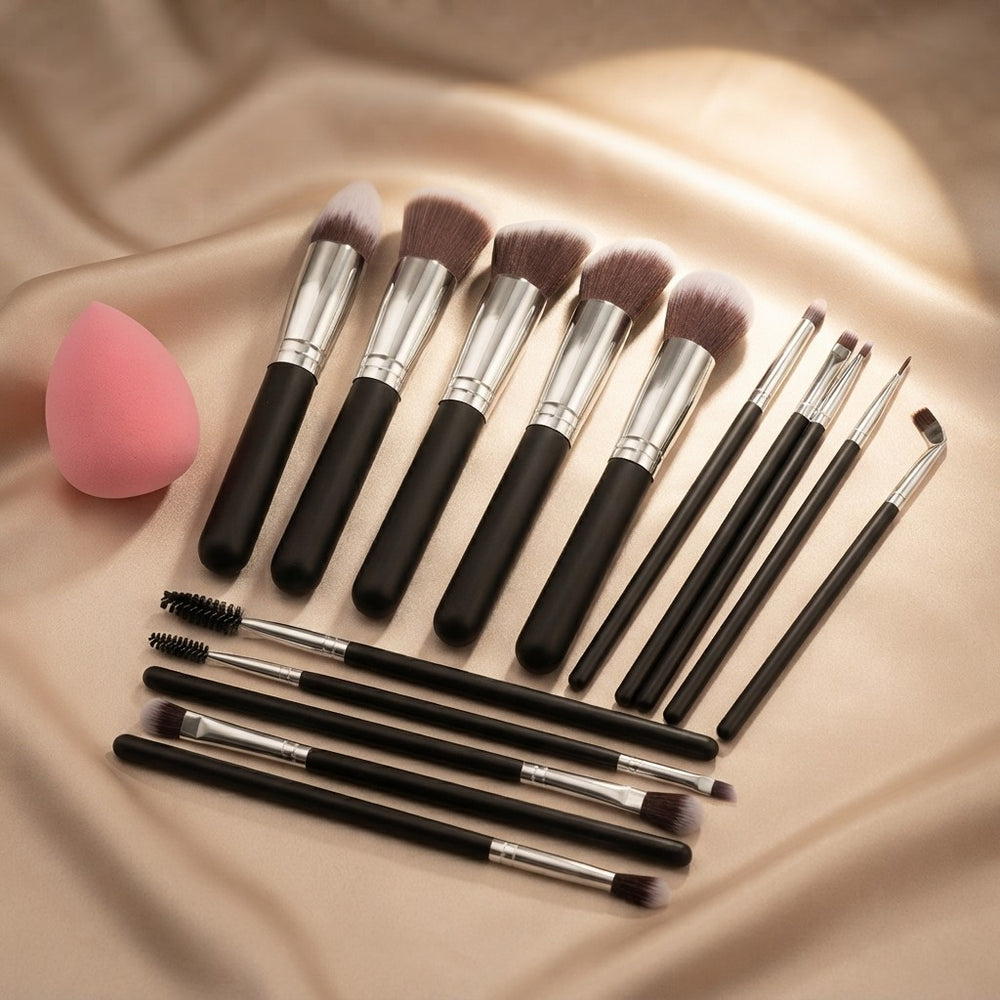 14-Piece Professional Makeup Brush Set