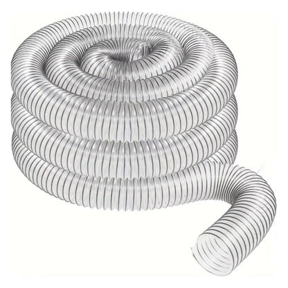 1 pack with an inner diameter of 63mm 2.5 inches and a length of 3-6 meters PVC transparent steel wire tube