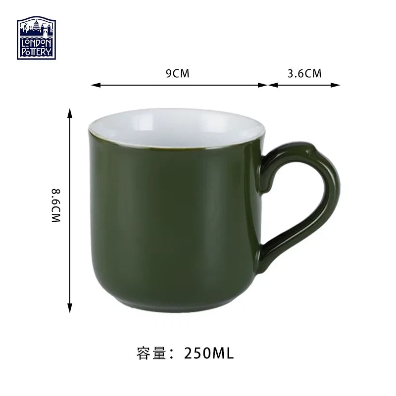 Pottery 250ML mug coffee cups ceramics & pottery drink items coffee mug colorful drinkware coffee